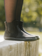 Be Lenka Entice Neo – Noir mat | Bottines Chelsea barefoot