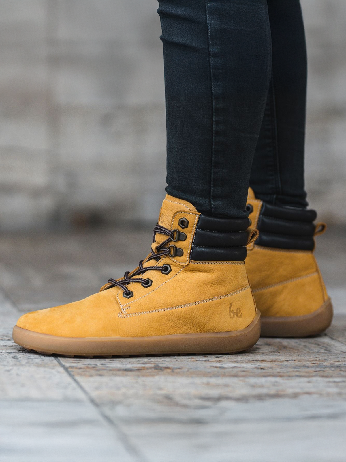 Be Lenka Nevada Neo – Moutarde | Bottines barefoot
