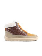 Be Lenka Olivia – Taupe, Marron foncé & Orange | Bottines barefoot