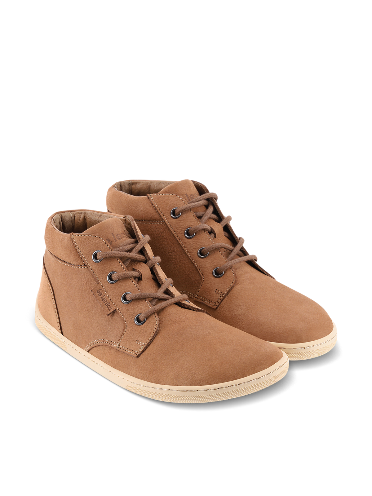 Be Lenka Synergy – Cognac & Beige | Chaussures barefoot