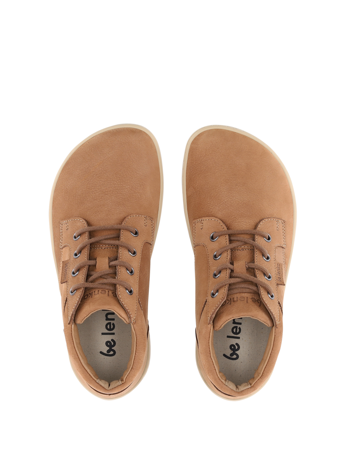 Be Lenka Synergy – Cognac & Beige | Chaussures barefoot