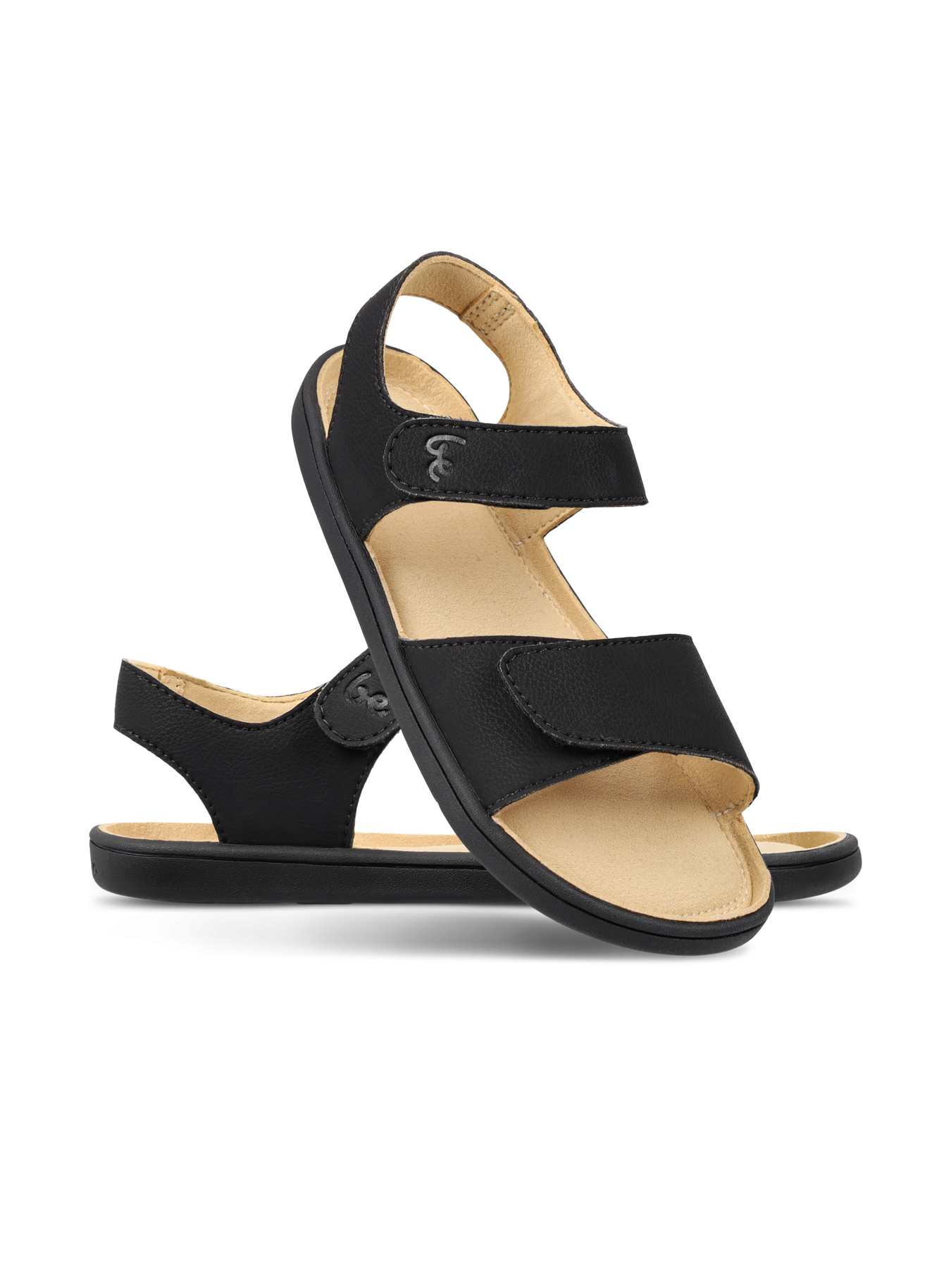 Kids barefoot sandals Miami Kids - Black