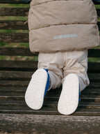 Baskets minimalistes pour enfants Canvi Kids - Blue - Pas Naturels