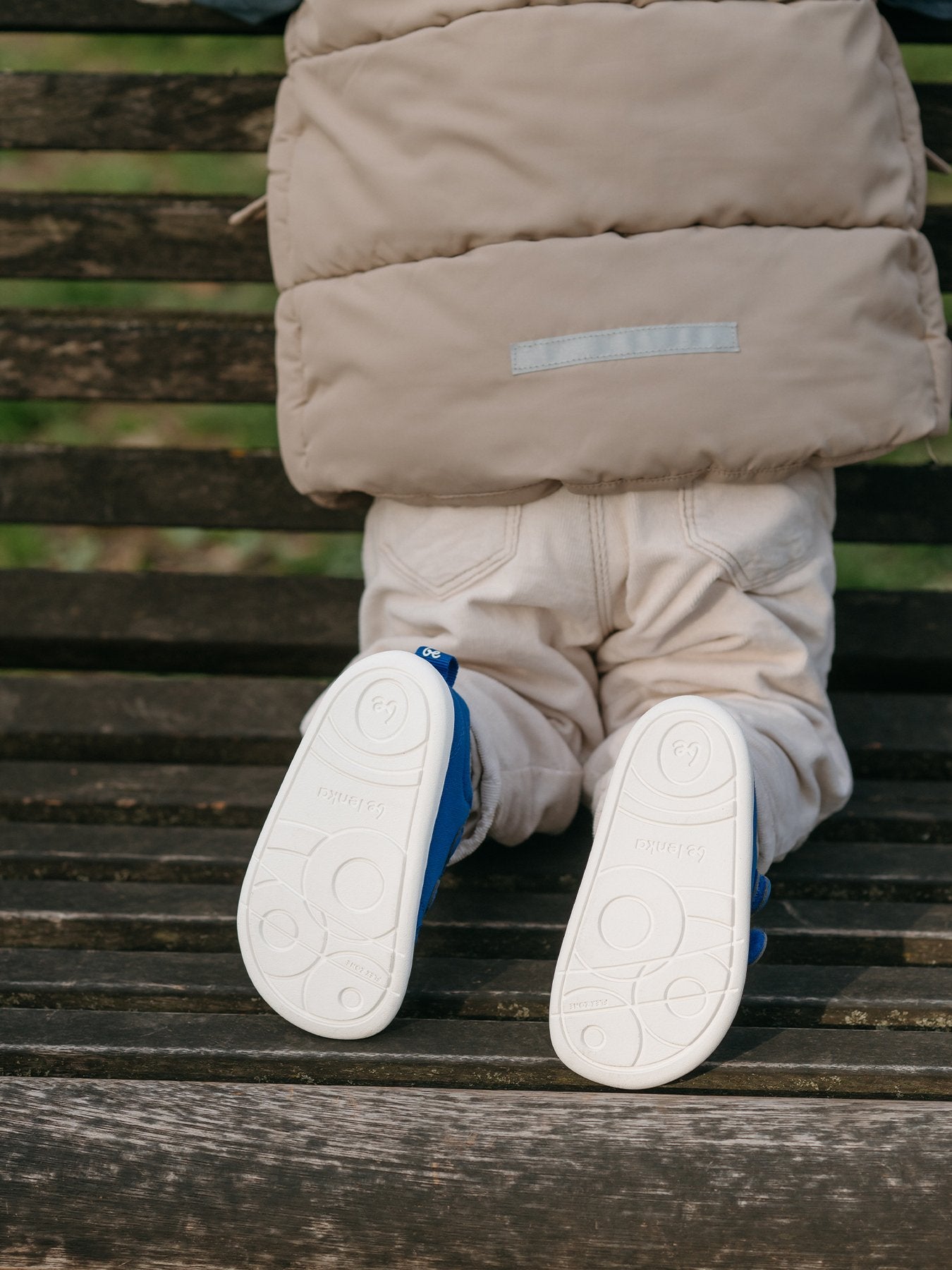 Baskets minimalistes pour enfants Canvi Kids - Blue