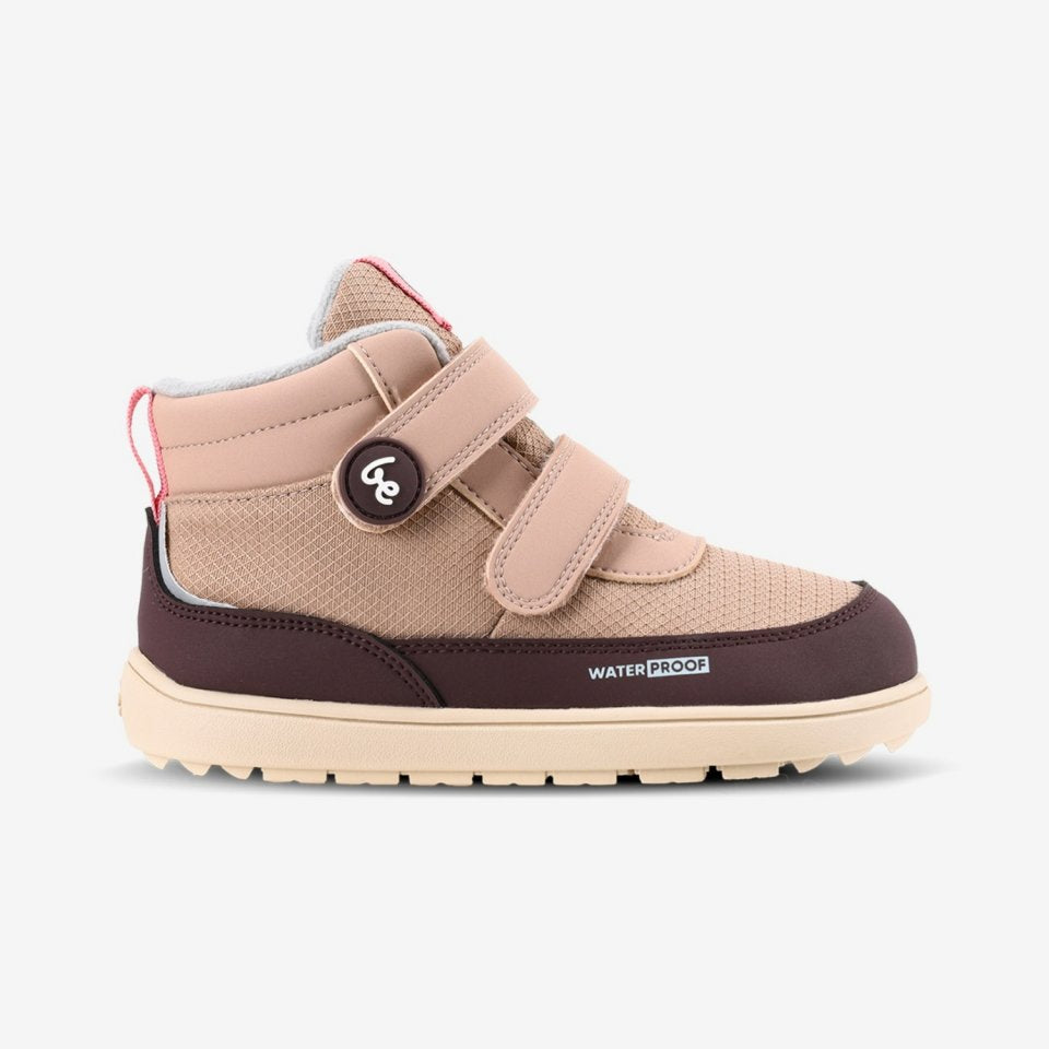 Be Lenka Zippu beige burdeos vista lateral