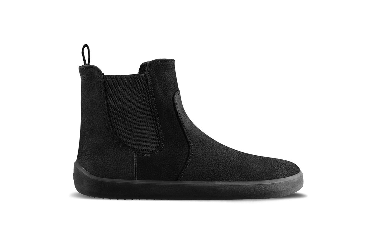 Be Lenka Entice Neo – Noir mat | Bottines Chelsea barefoot