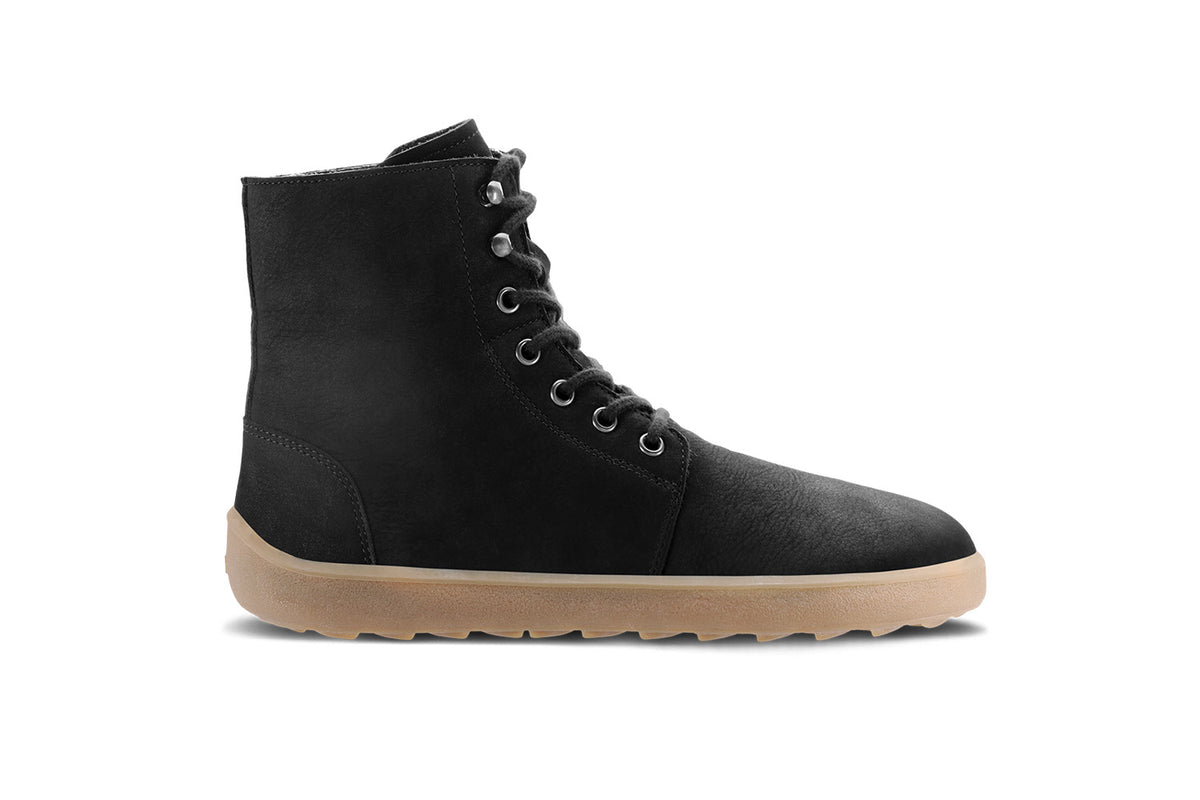 Be Lenka Winter 3.0 – Noir mat | Bottines barefoot d’hiver