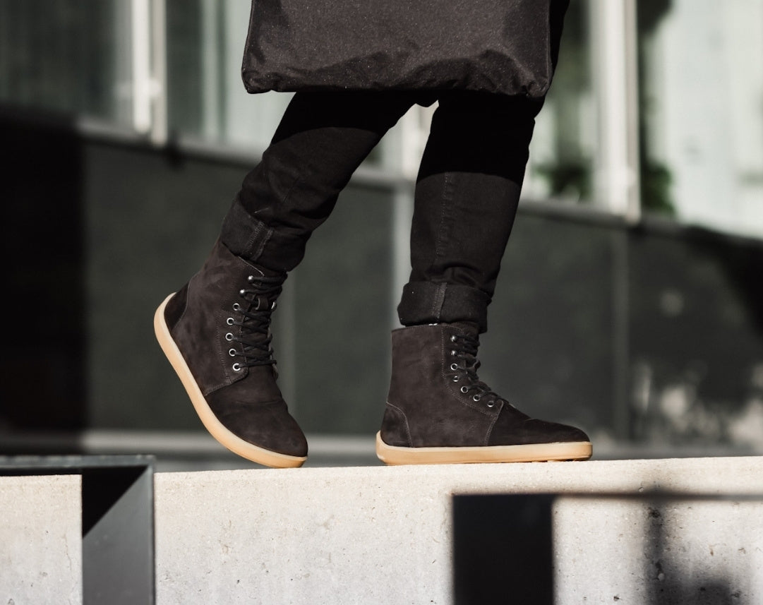 Be Lenka Winter 3.0 – Noir mat | Bottines barefoot d’hiver