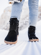 Be Lenka Winter 3.0 – Noir mat | Bottines barefoot d’hiver