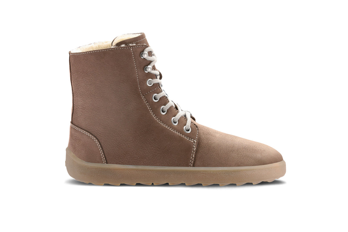 Be Lenka Winter 3.0 – Marron noyer | Bottines barefoot d’hiver